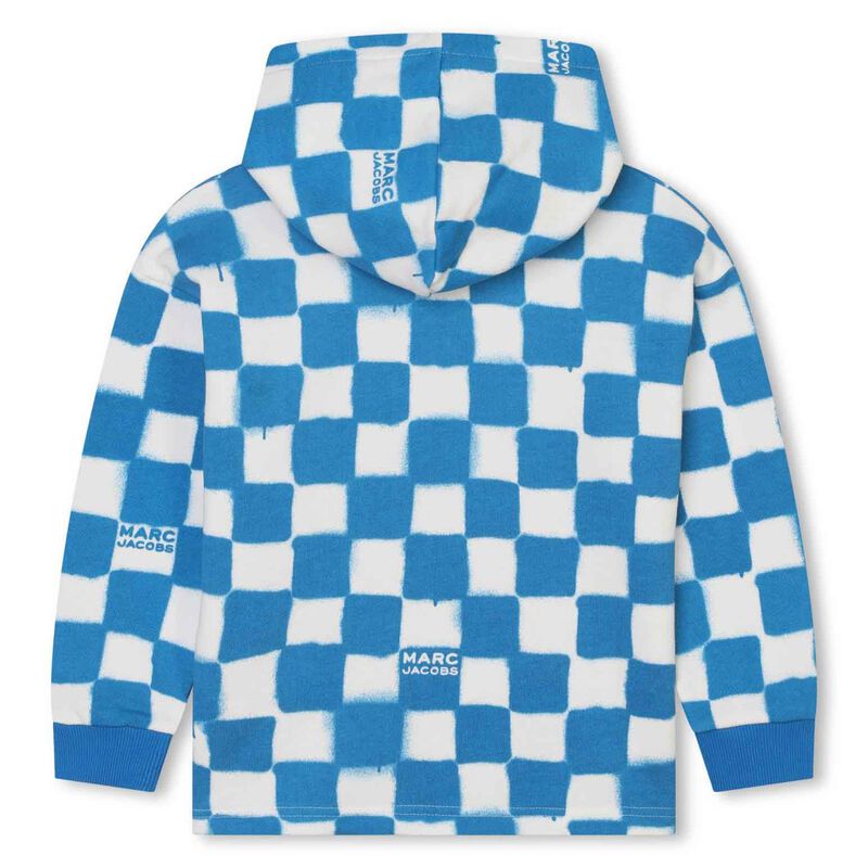MARC JACOBS Check Sweatshirt 3 - 6Y image number 1